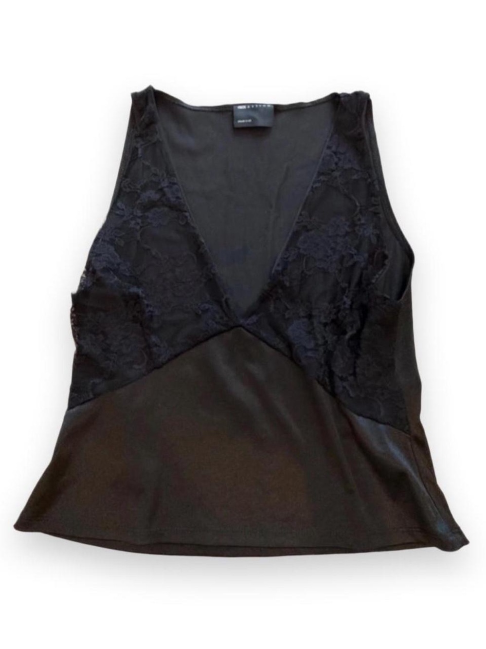 Asos Lace V-Neck Satin Camisole